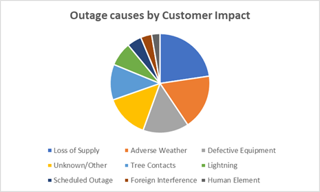 Outage Causes by Customer Impact